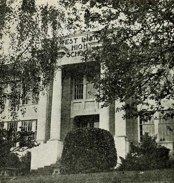 1945 view of WLHS 